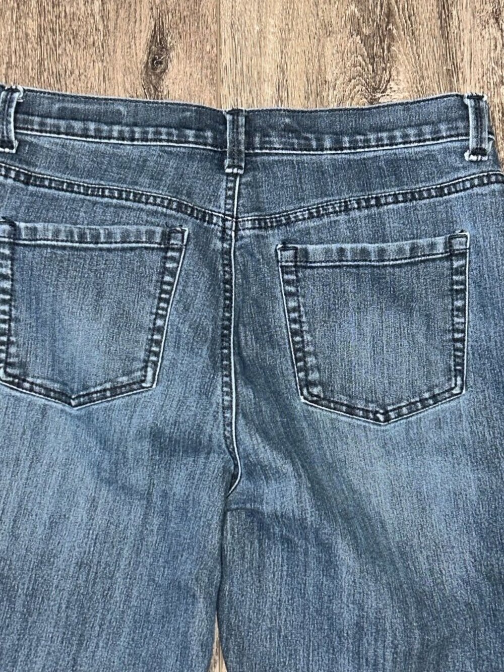 Gloria Vanderbilt Jeans Womens 10S SHORT Blue Denim Amanda Medium Wash 30x28 - Picture 6 of 6